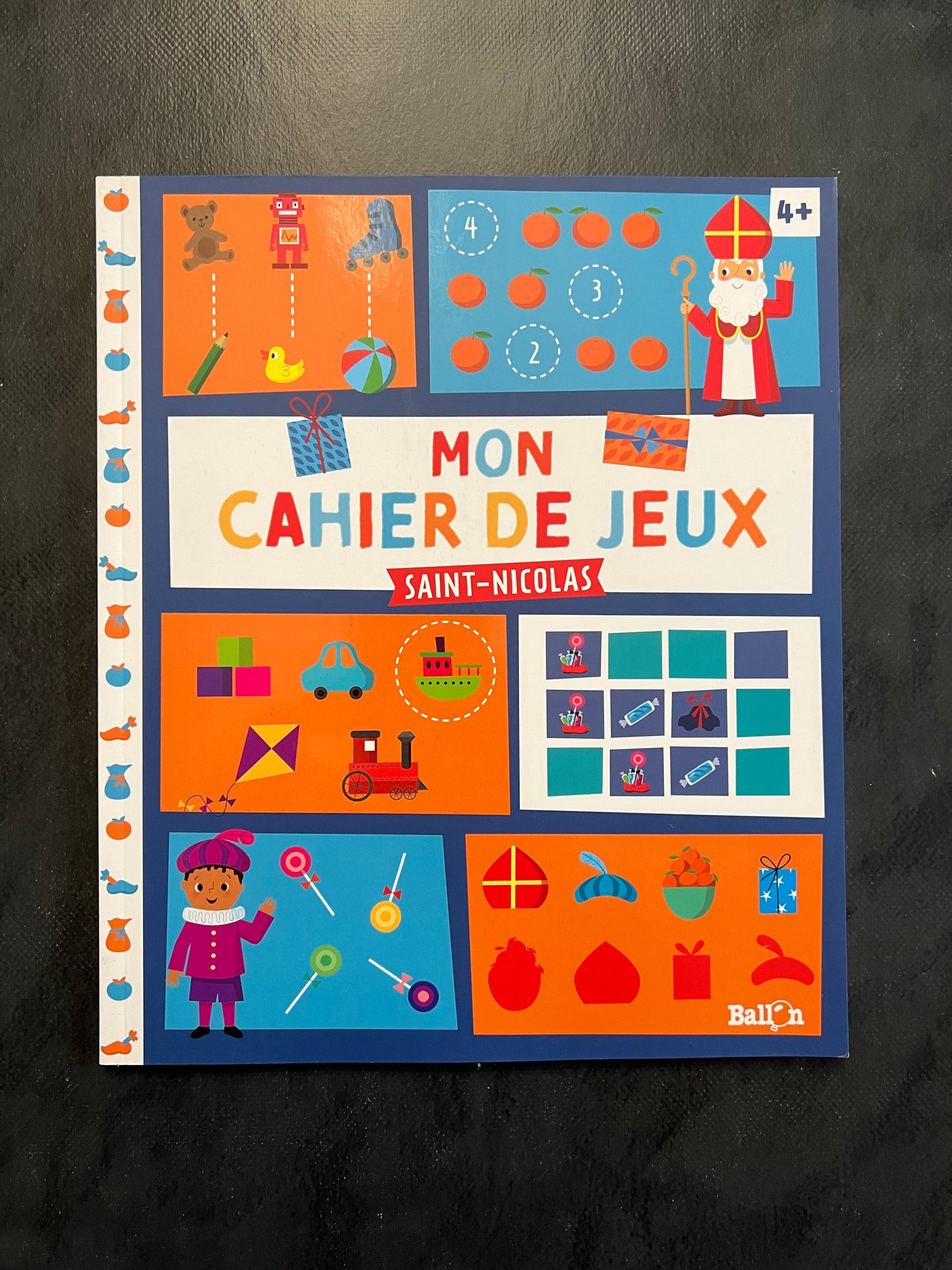 Mon cahier de jeux - Saint-Nicolas