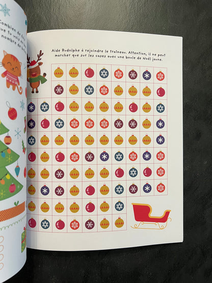 Mon cahier de jeux - Noël | Activités pour enfants 5-8 ans