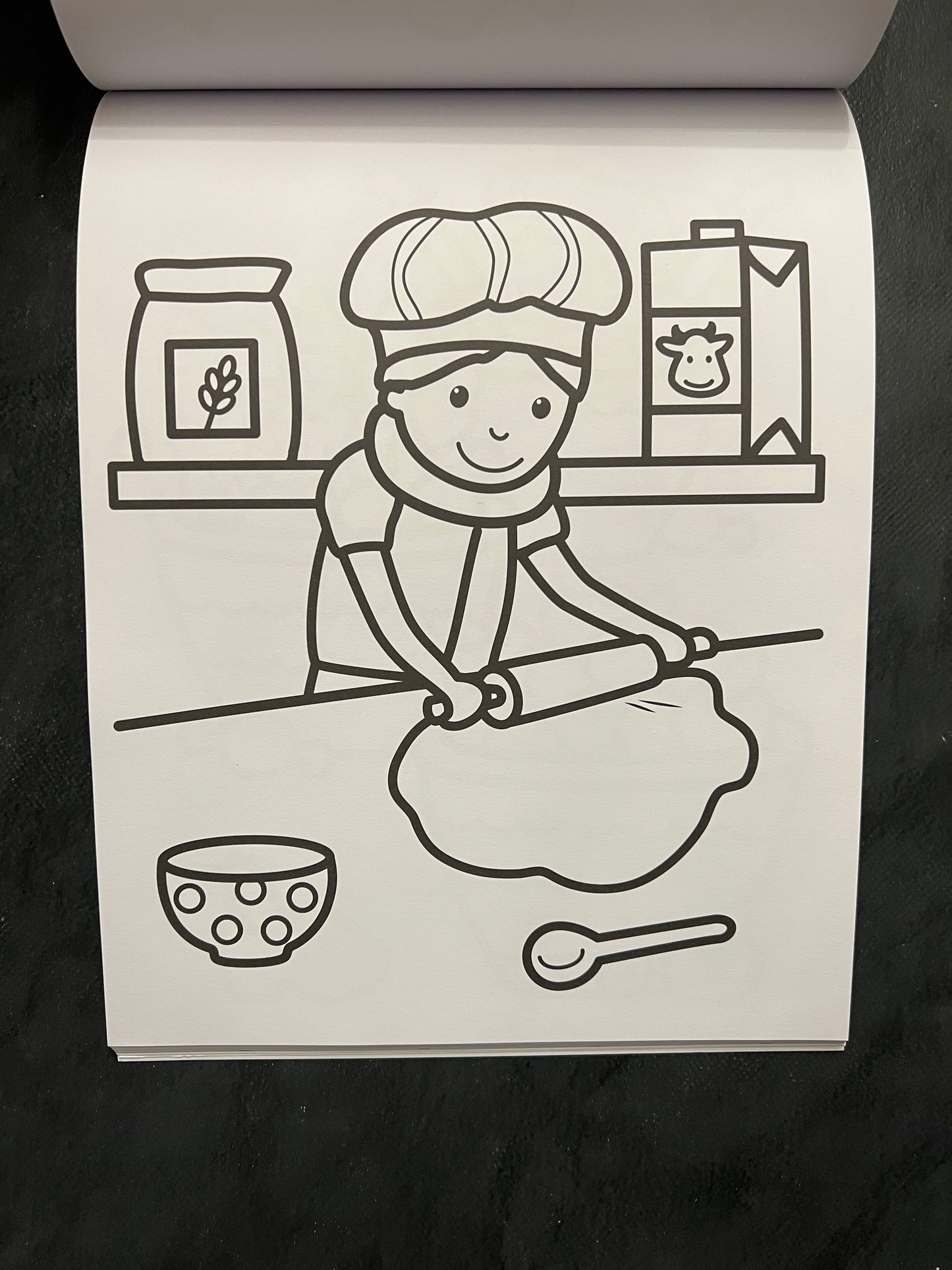 Bloc à colorier - Saint-Nicolas