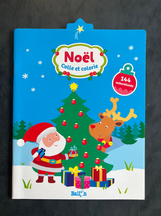 Coller et colorier - Noël