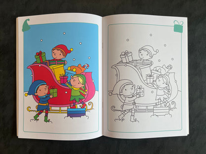 Livre à colorier - Noël