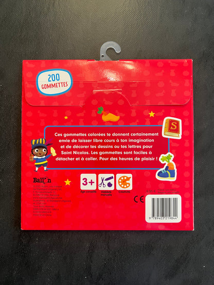 Mes premières gommettes - Saint-Nicolas