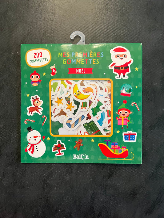 Mes premières gommettes - Noël