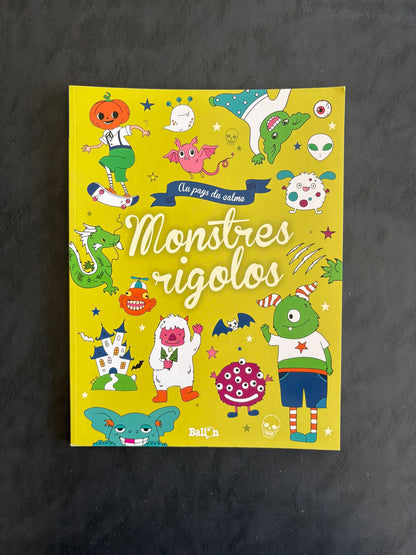 Livre à colorier - monstres rigolos