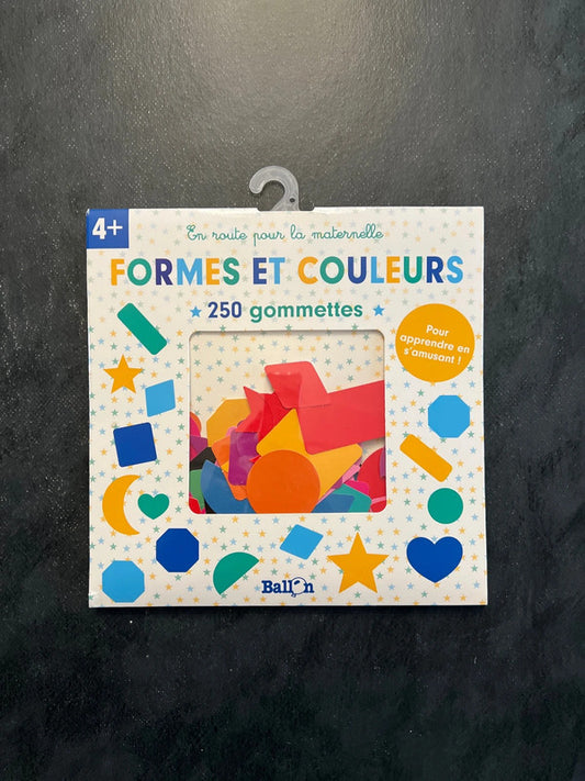 Gommettes - formes et couleurs - 4+