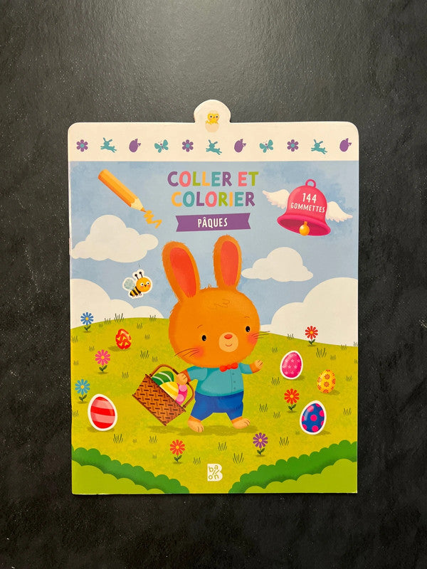 Coller et colorier - Pâques