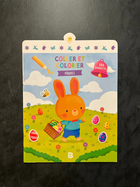 Coller et colorier - Pâques