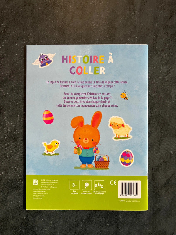 Histoire à coller - Pâques
