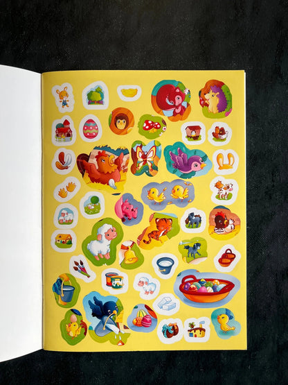 Histoire à coller - Pâques