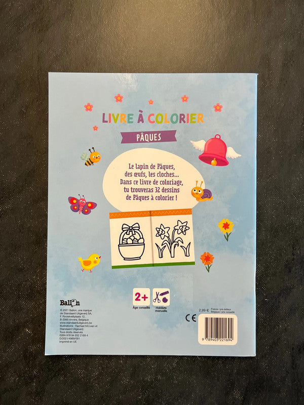 Livre à colorier - Pâques