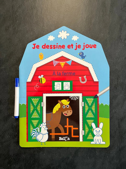 Je dessine et je joue - à la ferme