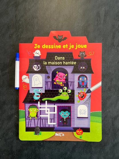 Je dessine et je joue - dans la maison hantée