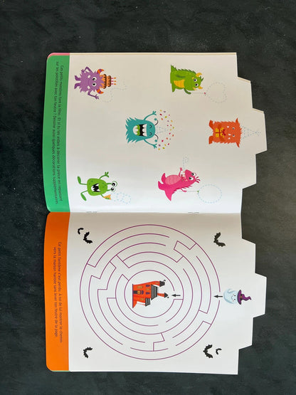 Je dessine et je joue - dans la maison hantée