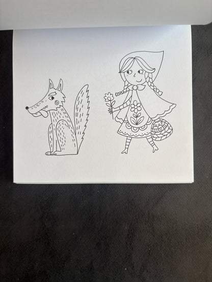 Bloc à colorier - créatures magiques