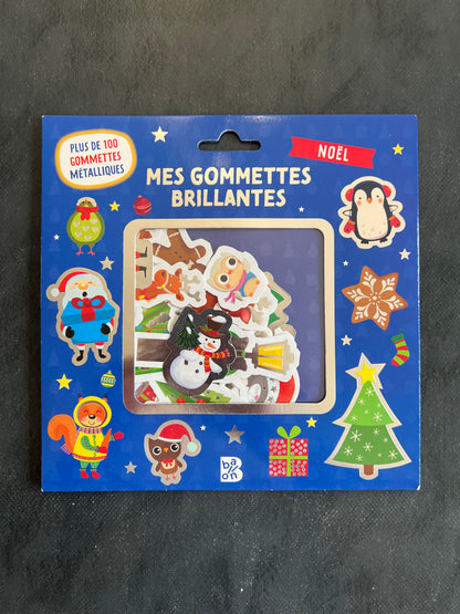 Mes gommettes brillantes - Noël