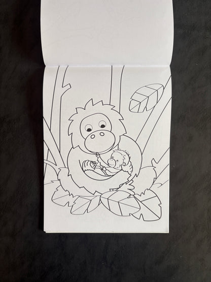 Livre à colorier - Les bébés animaux - Dès 4 ans