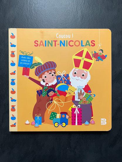 Livre cartonné - coucou ! Saint-Nicolas
