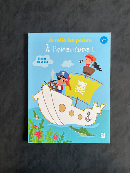 Livre jeux à points - A l'aventure - Dès 7 ans