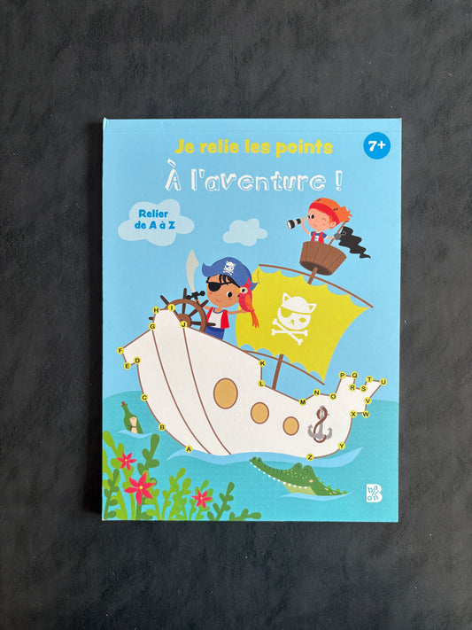 Livre jeux à points - A l'aventure - Dès 7 ans