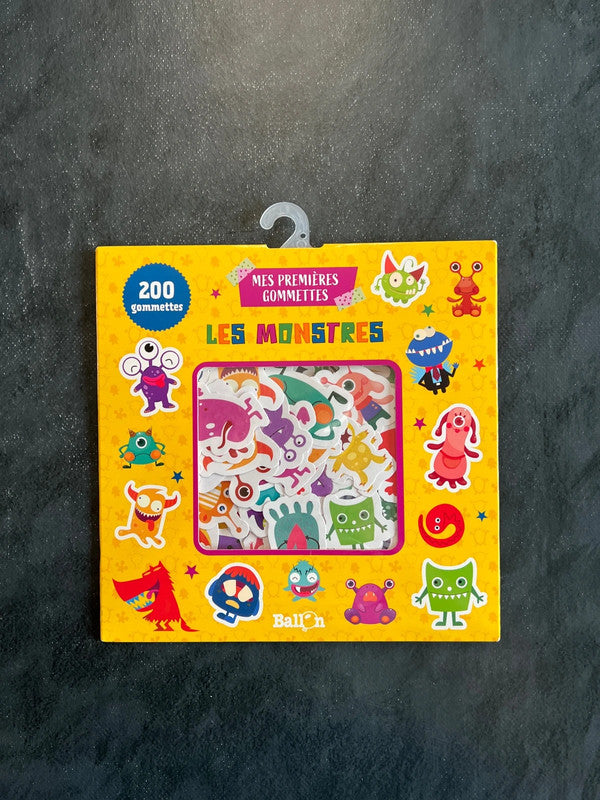 Gommettes - les monstres