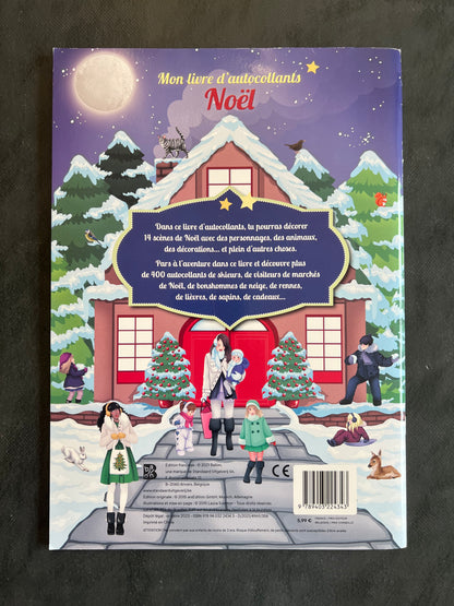 Mon livre d'autocollants - Noël