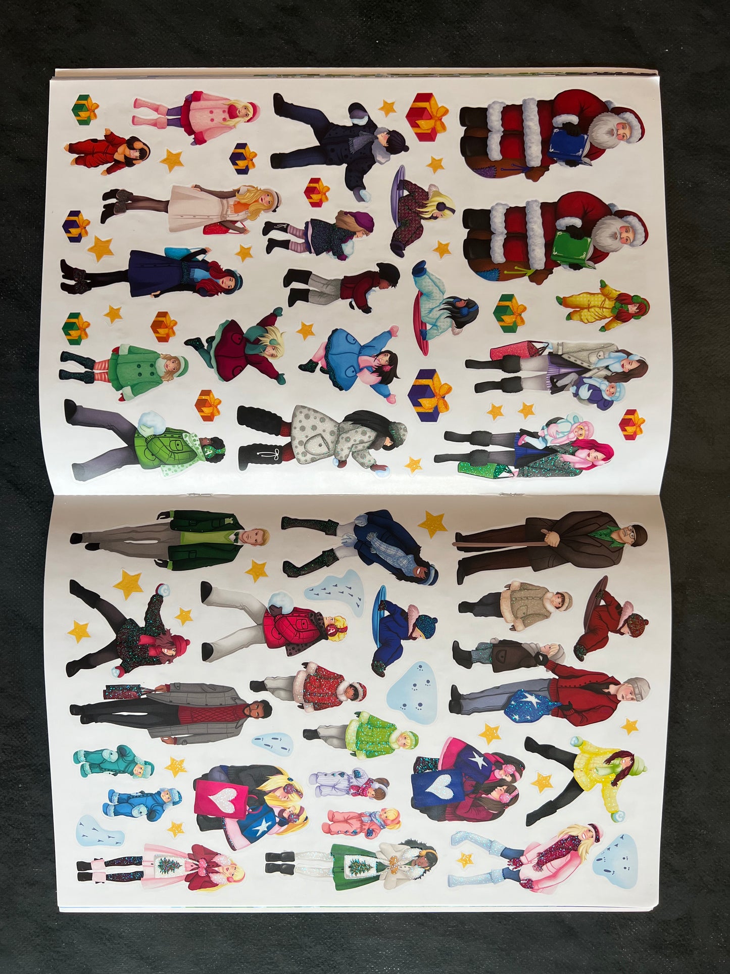 Mon livre d'autocollants - Noël