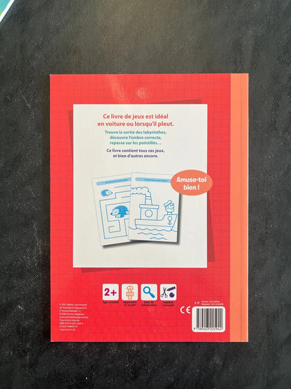 Mon livre de jeux - dés 3 ans