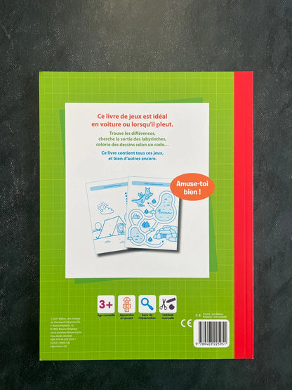 Mon livre de jeux - dés 3 ans