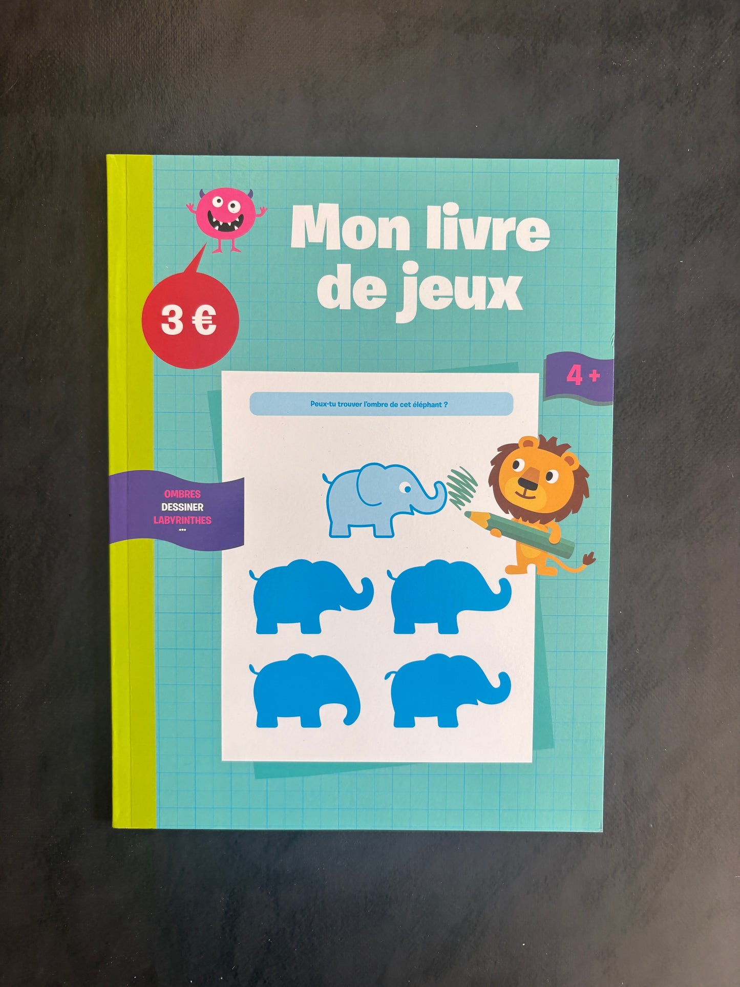 Mon livre de jeux - dès 4 ans