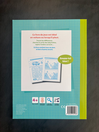 Mon livre de jeux - dès 4 ans