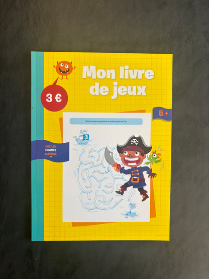 Mon livre de jeux - dès 5 ans
