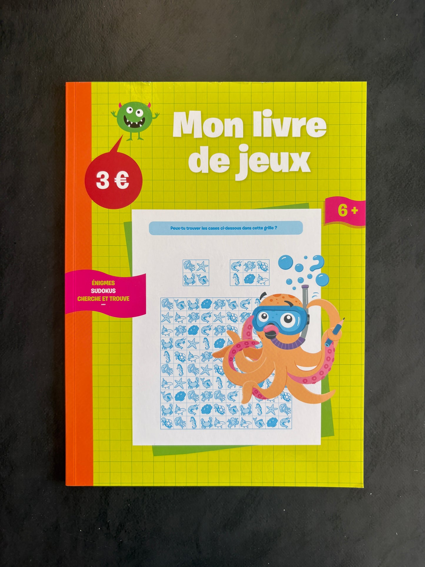 Mon livre de jeux - dès 6 ans