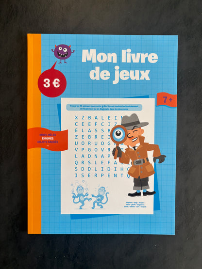 Mon livre de jeux - dès 7 ans