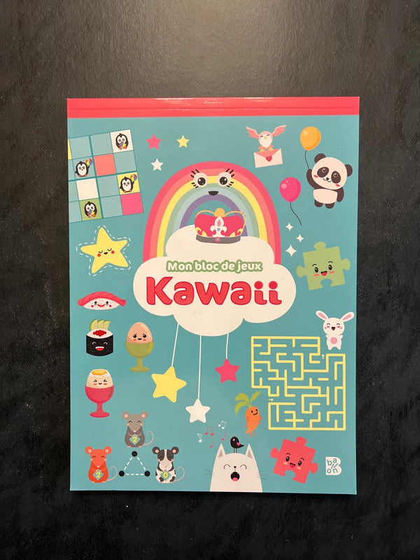 Mon bloc de jeux - kawaii