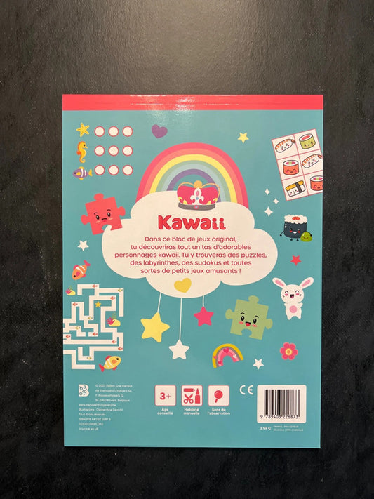 Mon bloc de jeux - kawaii