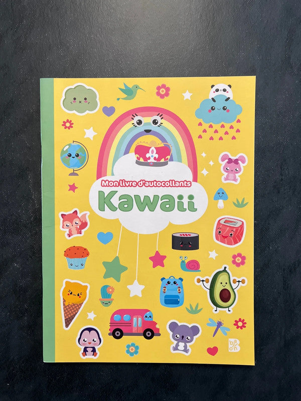 Mon livre d’autocollants kawaii