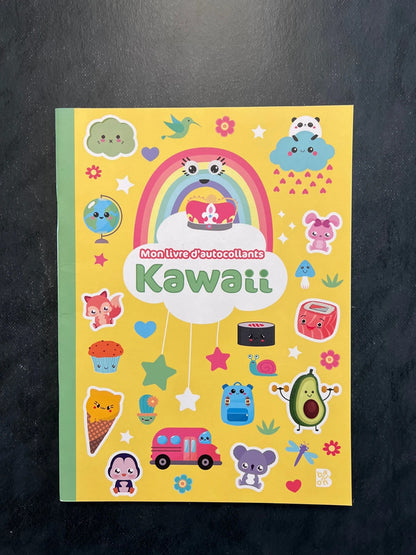Mon livre d’autocollants kawaii