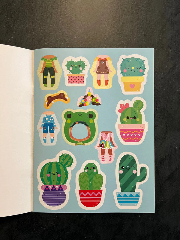 Mon livre d’autocollants kawaii