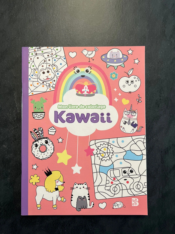 Mon livre de coloriages - kawaii