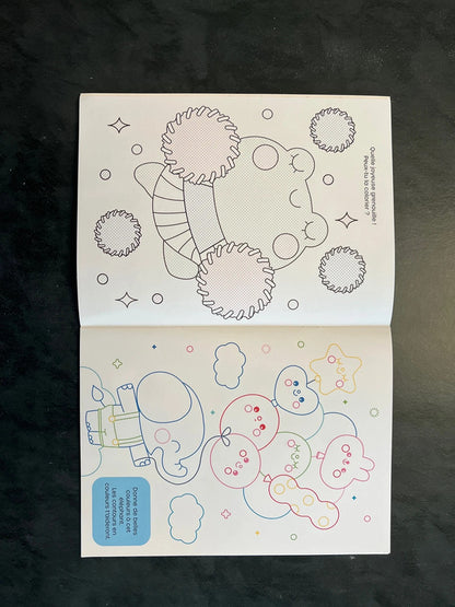 Mon livre de coloriages - kawaii