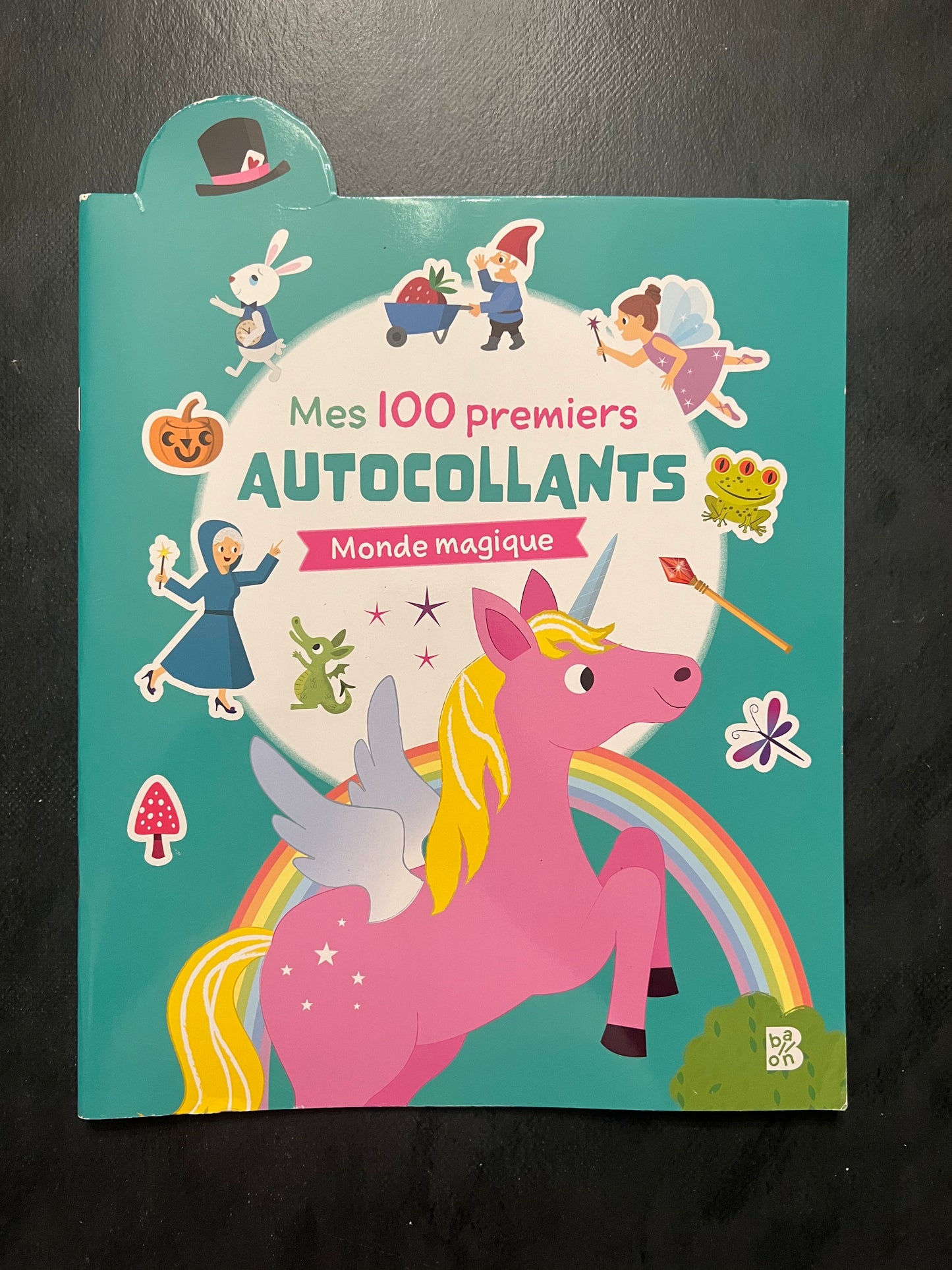 Mes 100 premiers autocollants - monde magique