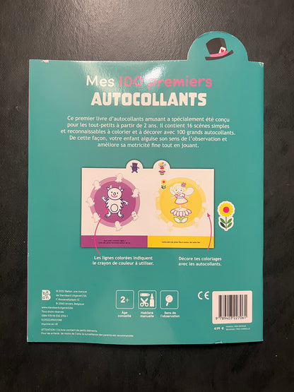 Mes 100 premiers autocollants - monde magique