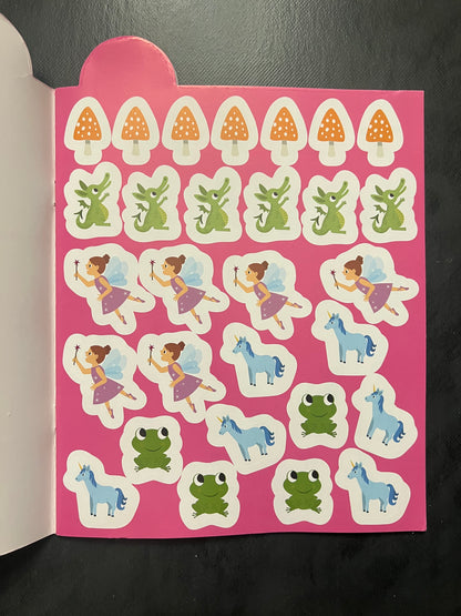 Mes 100 premiers autocollants - monde magique