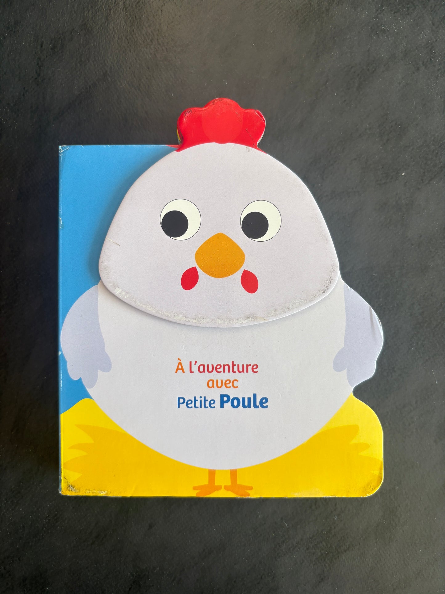 Livre cartonné - à l'aventure avec petite poule