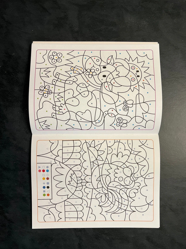 Mes coloriages magiques - la ferme