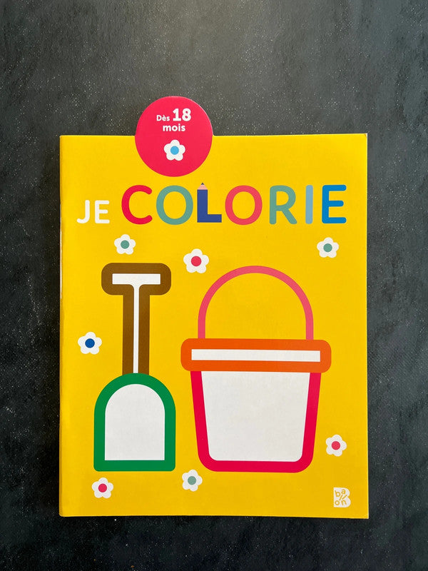 Livre coloriage - je colorie dès 18 mois
