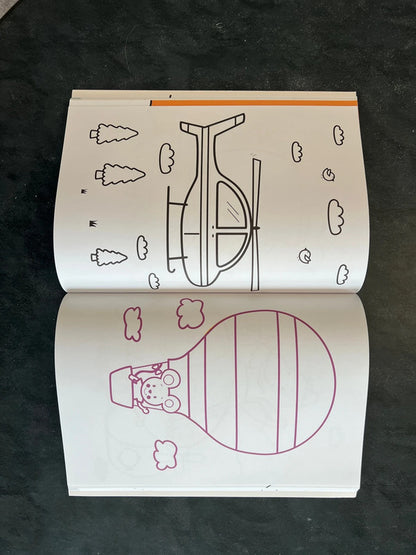 Mon livre à colorier - les véhicules