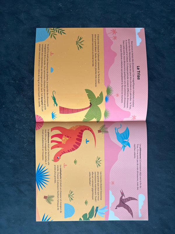 Mes docs en gommettes - les dinosaures