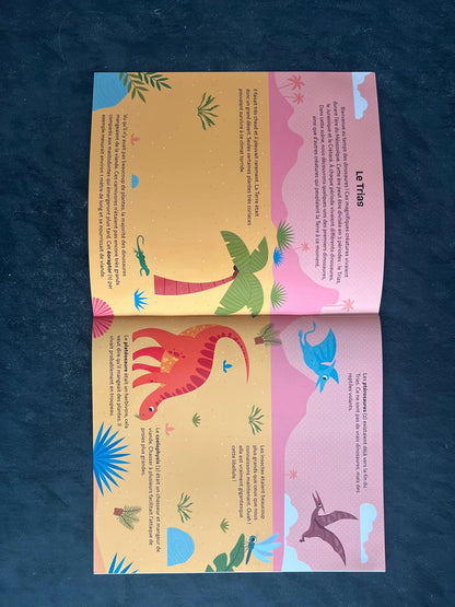 Mes docs en gommettes - les dinosaures