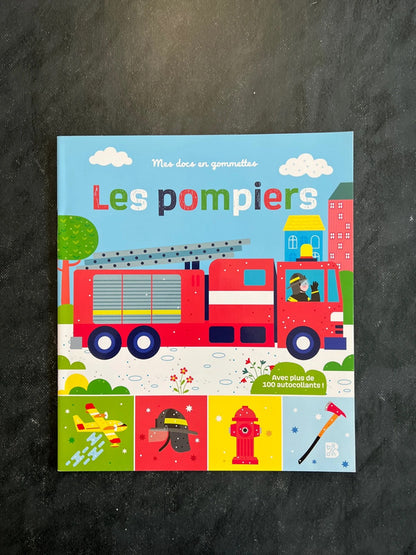 Mes docs en gommettes - les pompiers
